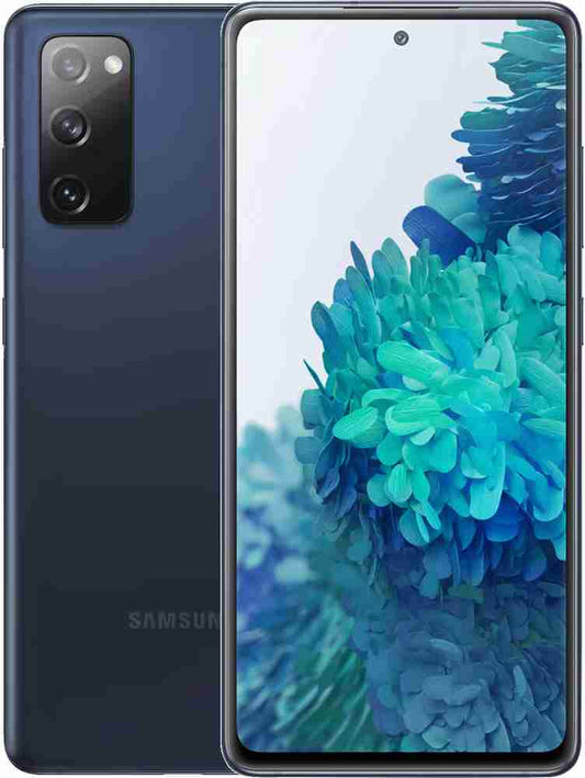 Samsung Galaxy S20 FE 5G SM-G781ULVMXAA - Factory Unlocked, Cloud Navy, 256GB Storage, One UI 6.0