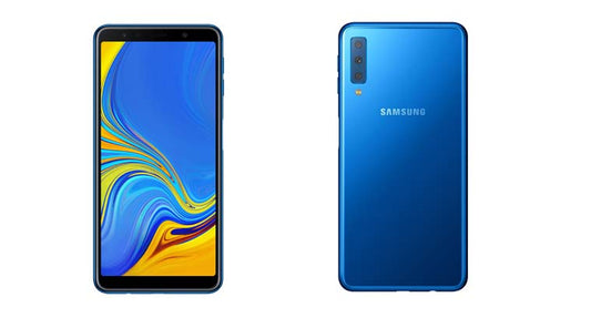 Samsung SM2F731UZAECHA - Élégant smartphone Samsung avec appareil photo optimisé par l'IA