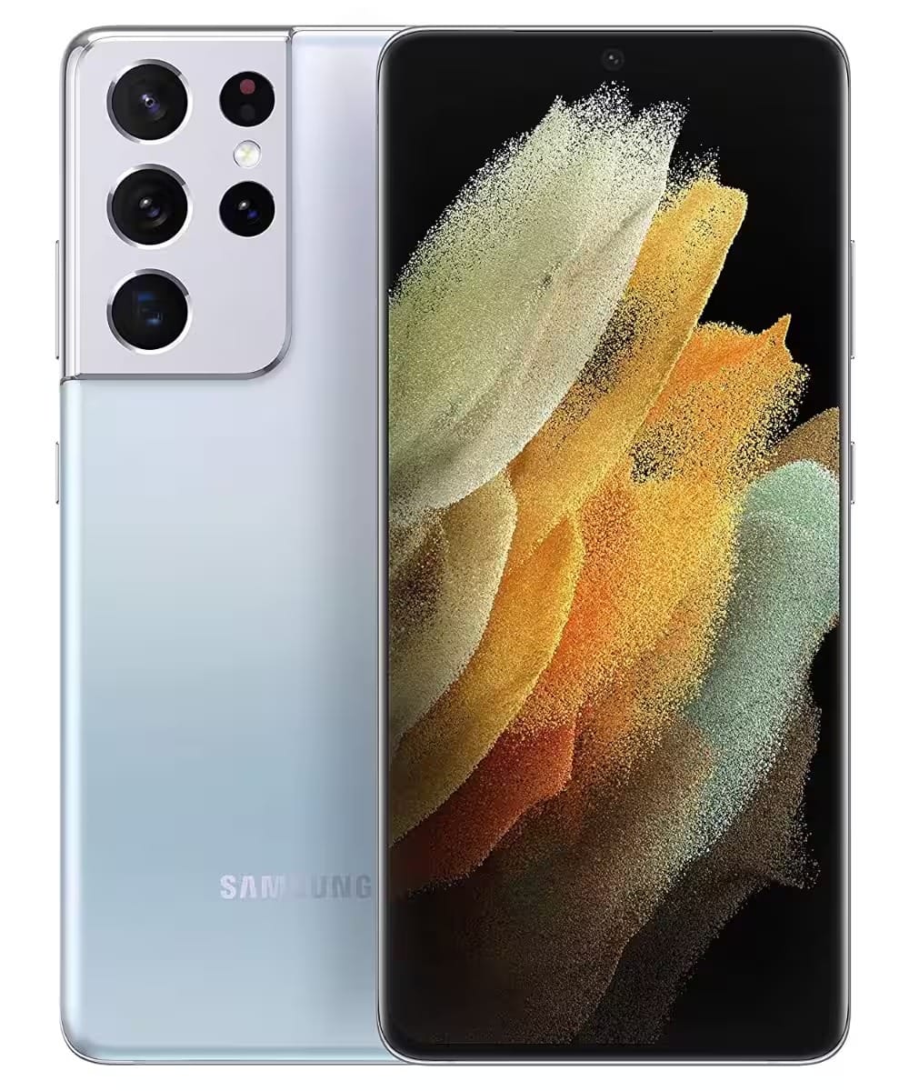 Samsung Galaxy S21 SM-G991UZWVXAA - Factory Unlocked, Phantom Silver, 512GB Storage, HDR10+ AMOLED Display