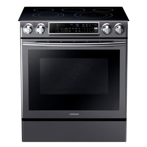 Samsung NE58K9500SG/AA 5.8 Cu. Ft. Electric Self-cleaning Slide-in Range