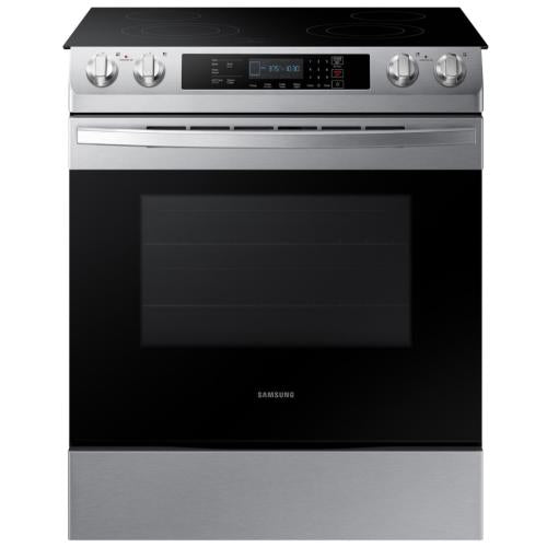 Samsung NE58R9311SS/AC 5.8 Cu. Ft. 4 Element Slide-in Electric Range