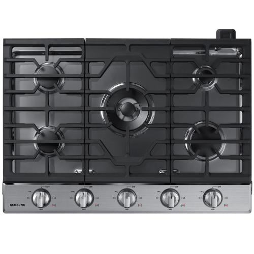 Samsung NA30N6555TS/AA 30 Inch Smart Gas Cooktop In Stainless Steel