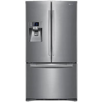 Réfrigérateur à portes françaises à profondeur de comptoir Samsung RFG238AARSXAA de 23 pi³