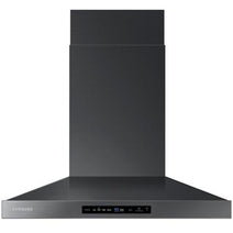 Samsung NK30K7000WG/A2 30 Inch Wall Mount Hood In Black Stainless Steel