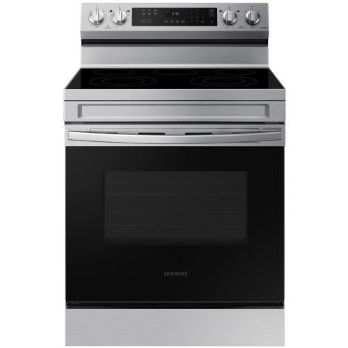 Samsung NE63A6311SS/AA 6.3 Cu. Ft. Smart Freestanding Electric Range In Stainless Steel