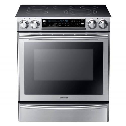 Samsung NE58F9710WS/AA 5.8 Cu. Ft. Electric Range With Flex Duo Oven