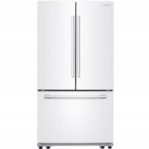 Réfrigérateur à portes françaises Samsung RF260BEAEWWAA de 26 pi³ avec machine à glaçons