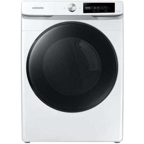 Sécheuse électrique Samsung DVE45A6400W/A3 de 7,5 pi³ avec cadran intelligent et séchage ultra-rapide