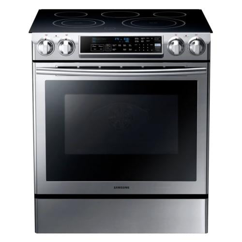 Samsung NE58F9500SS/AC 5.8 Cu. Ft. Self-cleaning Slide-in Electric Convection Range - Stainless Steel