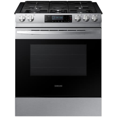 Samsung NX58R9311SS/AA 5.8 Cu. Ft. 5 Burner Slide-in Gas Range