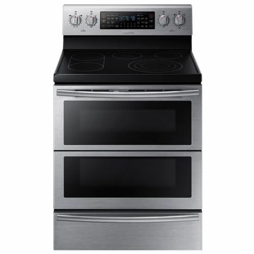 Samsung NE59J7850WS/AA 5.9 Cu. Ft. Flex Duo Freestanding Gas Range