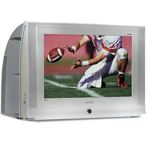 Téléviseur à tube cathodique Samsung TXP2675WH 26 pouces : contraste élevé, son stéréo, grands angles de vision