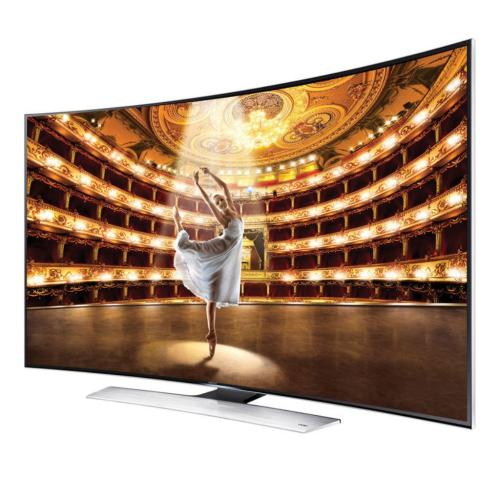 Samsung UN55HU9000FXZA 55-Inch Class Uk Uhd Hu9000 Series Curved Smart TV