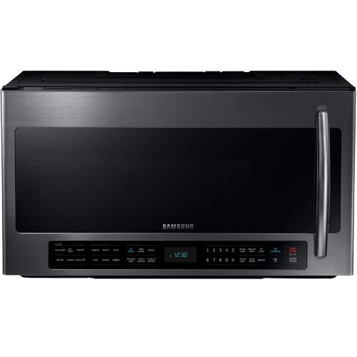 Four à micro-ondes Samsung ME21H706MQG/AC de 2,1 pi³ avec hotte intégrée