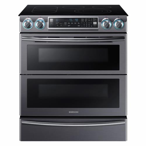 Samsung NE58K9850WG/AA 5.8 Cu. Ft. Electric Flex Duo Slide-in Smart Range