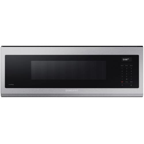 Four à micro-ondes Samsung ME11A7710DS/AA de 1,1 pi³, à hotte intégrée et mince
