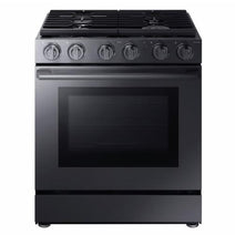 Cuisinière à gaz professionnelle Samsung NX58M9960PM/AA de 30 pouces
