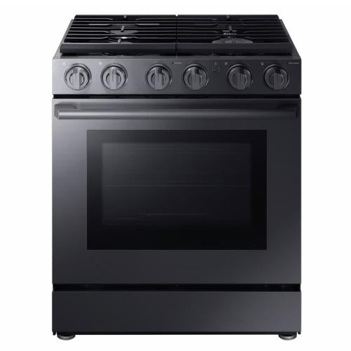 Cuisinière à gaz professionnelle Samsung NX58M9960PM/AA de 30 pouces
