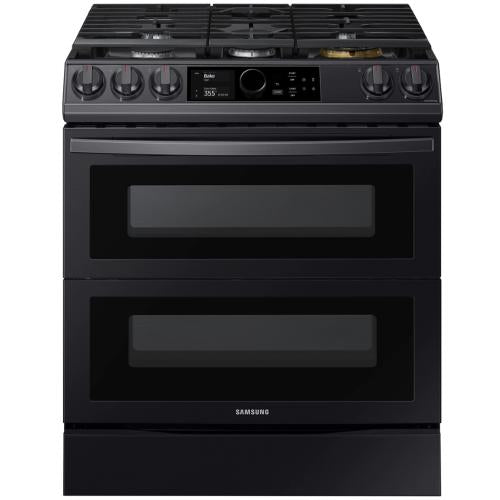 Samsung NX60T8751SG 30 Inch Slide-in Gas Smart Range