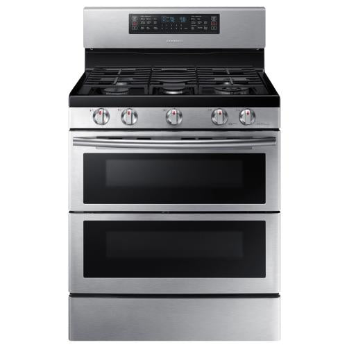 Samsung NX58K7850SS/AA 5.8 Cu. Ft. Flex Duo With Dual Door Freestanding Gas Range