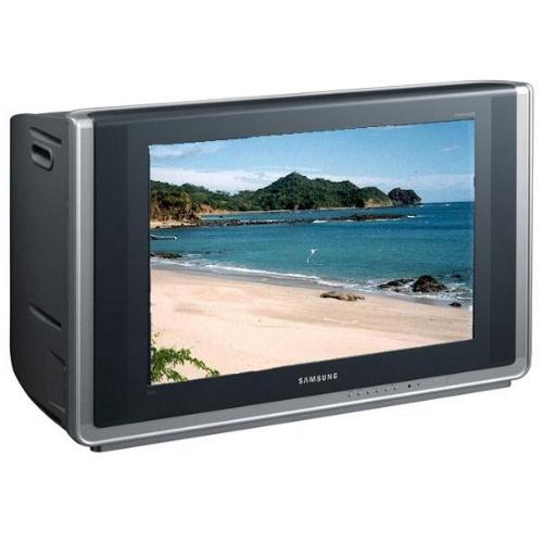 Téléviseur à tube cathodique Samsung TXR2678WHX 26 pouces : hautes performances, résolution nette, couleurs noires authentiques