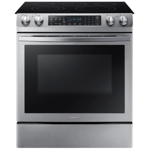 Samsung NE58R9431SS/AA 5.8 Cu. Ft. Slide-in Electric Range