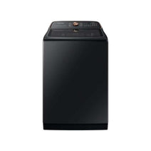 Samsung WA55A7700AV/US 5.5 Cu. Ft. Extra-large Capacity Smart Top Load Washer With Auto Dispense System In Brushed Black