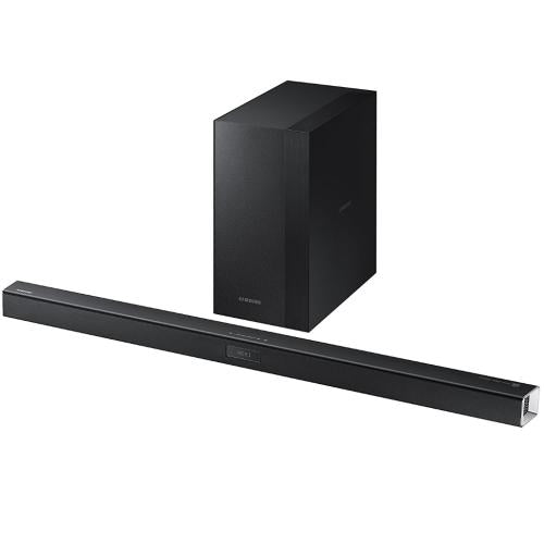 Barre de son audio sans fil Samsung HWJ450/ZA 2.1 canaux 300 watts, États-Unis