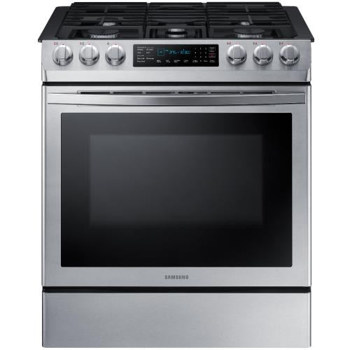 Samsung NX58R9421SS/AA 5.8 Cu. Ft. Slide-in Gas Range With Convection