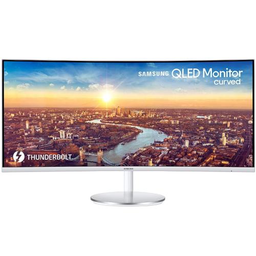 Samsung LC34J791WTNXZA 34 Inch Cj791 Thunderbolt 3 Ultra Wide Screen Curved Monitor