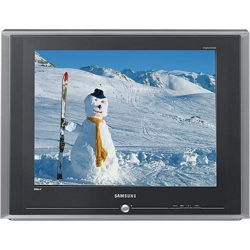 Téléviseur à tube cathodique Samsung TXR2735X 27 pouces : couleurs éclatantes, faible consommation d'énergie, haute stabilité d'image.