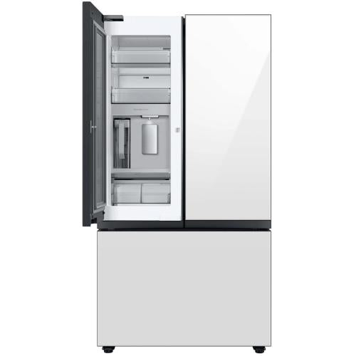 Samsung RF30BB660012AA - 30 Cu. Ft. Bespoke 4-Door French Door Refrigerator with Triple Cooling, Touch Control Panel, and AI Energy Saving Mode