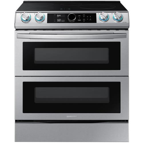 Samsung NE63T8951SS/AA 6.3 Cu. Ft. Smart Slide-in Induction Range With Flex Duo