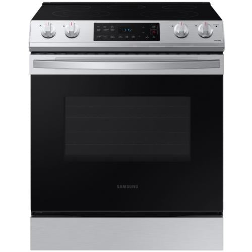 Samsung NE63T8111SS/AA 6.3 Cu. Ft. Smart Slide-in Electric Range In Stainless Steel