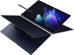 Samsung NP730QCJK01US : ordinateur portable convertible 2 en 1 haut de gamme avec écran tactile OLED et S Pen.