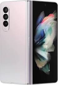Samsung Galaxy Z Fold3 5G SM-F936UZEEATT - AT&T Locked, Phantom Silver, 512GB Storage, Adaptive Flex Mode
