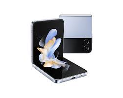 Samsung Galaxy Z Flip4 5G SM-F721U5KEXAA - Factory Unlocked, Blue, 256GB Storage, Adaptive Flex Mode
