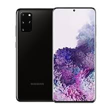 Samsung Galaxy S20+ SM-G986UZKEXAA - Factory Unlocked, Cosmic Black, 128GB Storage, Wireless PowerShare