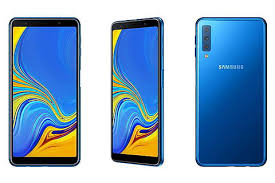 Samsung SM2F731UZEACHA - Élégant smartphone Samsung avec appareil photo ultra grand angle