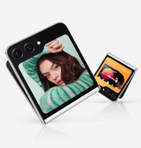 Samsung SM2F741UZYEATT - Galaxy Z Flip5 5G avec personnalisation One UI et fonctionnalités de l'écran de couverture