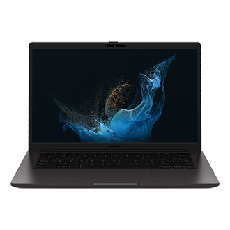 Samsung NP641BEFKA2US : ordinateur portable professionnel sécurisé avec détection des menaces par IA et fonctionnalités de confidentialité.