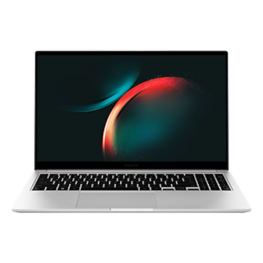 Samsung NP545XLAKA3TM : ordinateur portable moderne de 15 pouces avec SSD rapide et synchronisation multi-appareils.