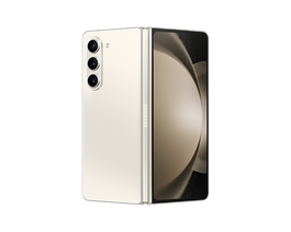 Samsung Galaxy Z Fold5 5G SM-F946UZEAXAU - Débloqué en usine, couleur crème, 256 Go de stockage, charge sans fil rapide
