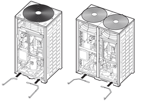 Kit de chauffage de base pour climatiseur Samsung MHC013VK1