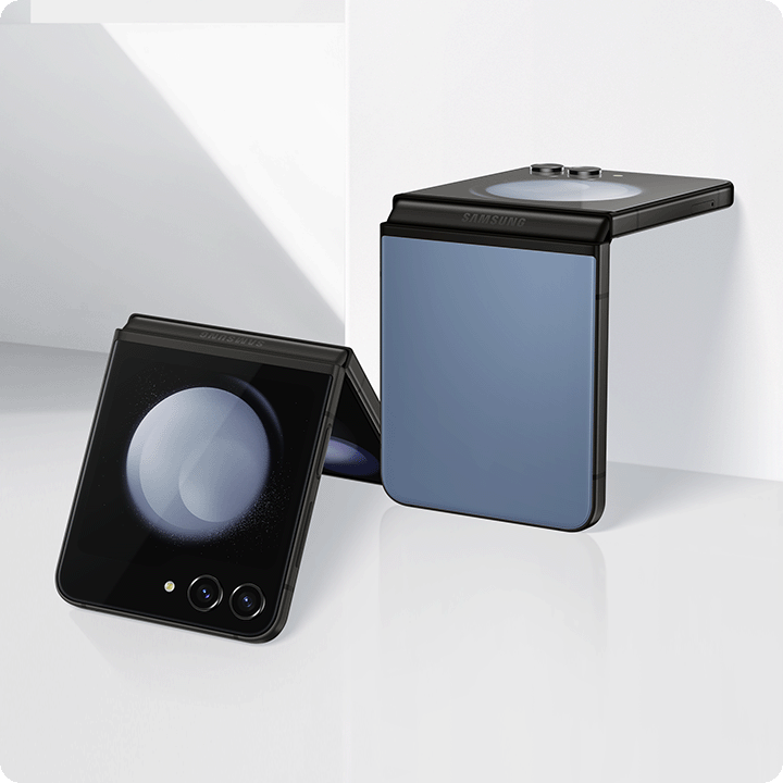 Samsung Galaxy Z Flip5 5G SM-F731UZGAXAA - Factory Unlocked, Blue, 256GB Storage, Samsung Knox Security