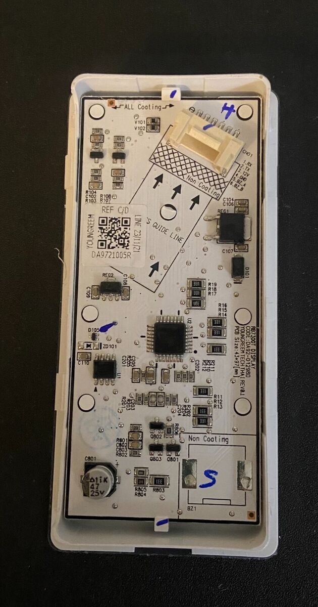 samsung DA97-21005R ASSEMBLY COVER CONTROL