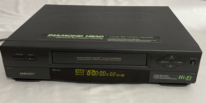 Enregistreur/lecteur haute vitesse Samsung VR8805 Diamond Head VCR VHS HQ