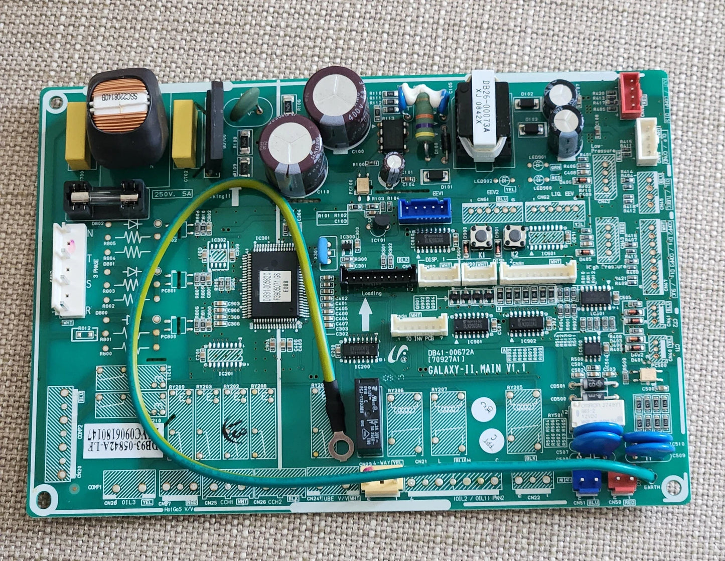 Assemblage PCB principal Samsung DB93-05842A - Sortie