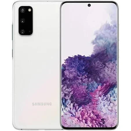 Samsung Galaxy S20 SM-G981VZAAVZW - Verizon Locked, Cloud White, 128GB Storage, Samsung Knox Vault Security