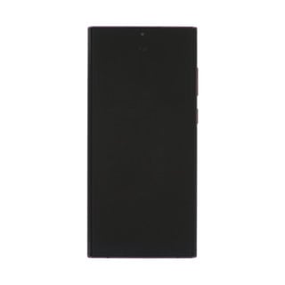 Samsung Mobile Galaxy S22 Ultra Display Unit Complete with Frame (Burgundy) - GH82-27487B